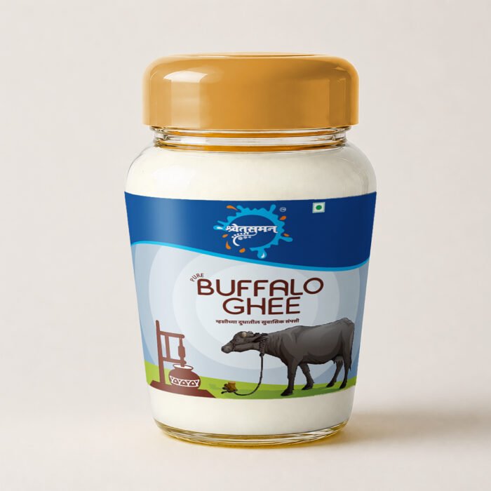 Shwetsuman Foods Pure Buffalo Ghee – Rich & Aromatic Traditional Ghee | 100 ml