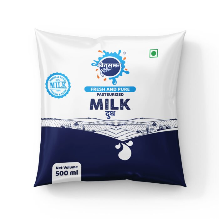Shwetsuman Fresh & Pure Pasteurized Cow Milk – 500 ml