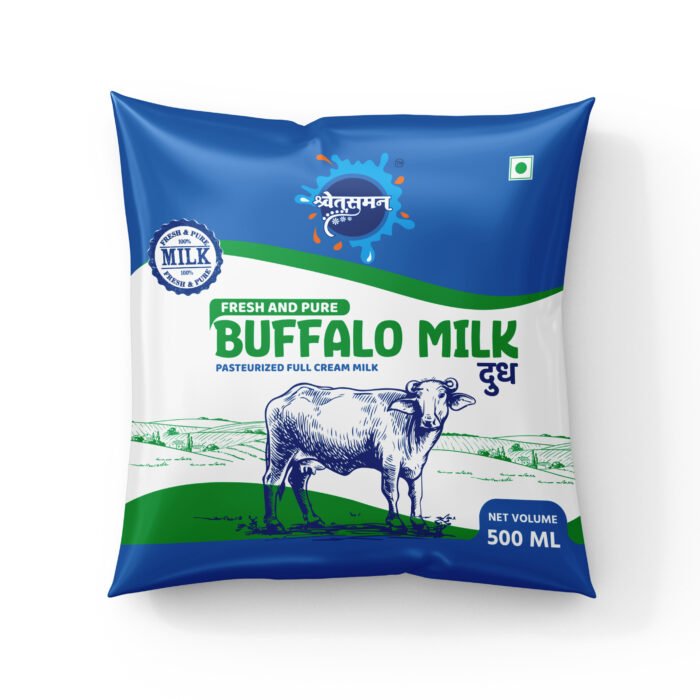 Shwetsuman Foods Fresh & Pure Buffalo Milk – Pasteurized Full Cream Milk